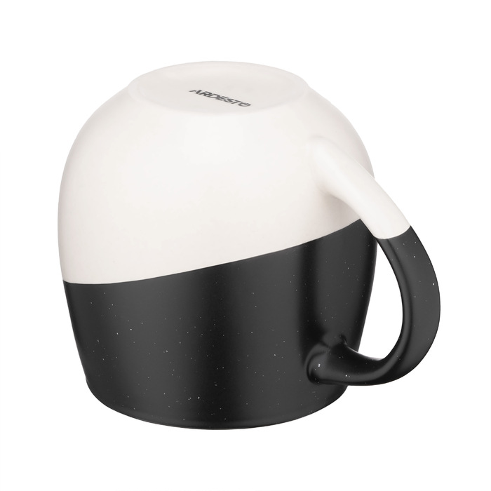 Чашка ARDESTO Gino, 480 мл, керамика, черный