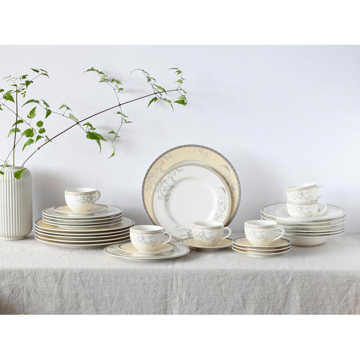 Набір посуду на 6 персон, 30 предметів, Villa Medici Creatable