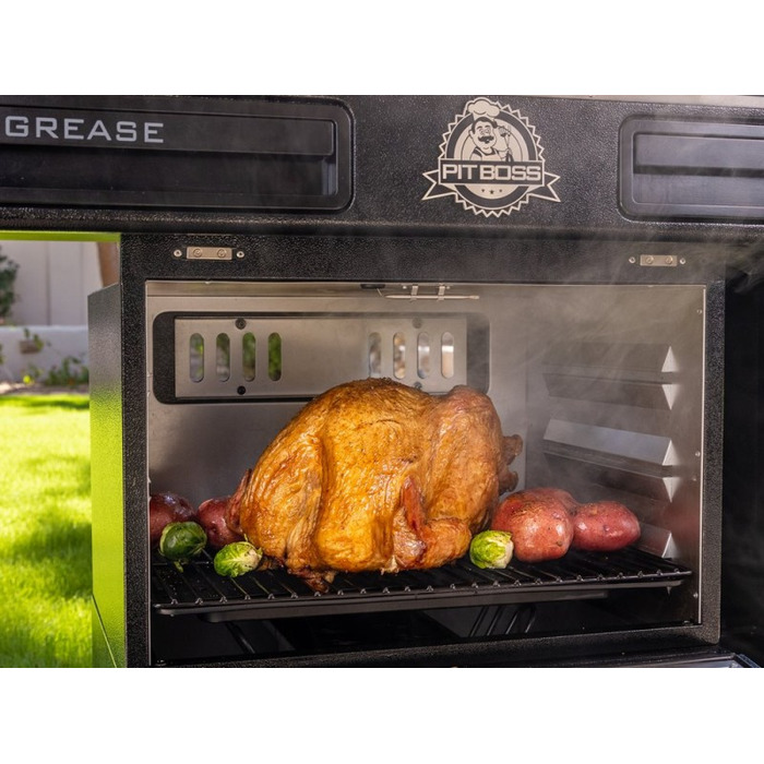 Комбинированный гриль Pit Boss Memphis Ultimate 2.0 Combo угольно-газовый с коптильной камерой 11064 Код: 012901