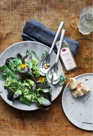 Прилади для салату набір 3 предмета, середні Nuova Cromargan WMF