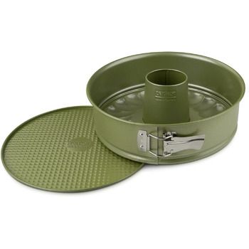 Форма для випічки роз'ємна 26 см з плоским і трубчастим дном Green Vision Zenker