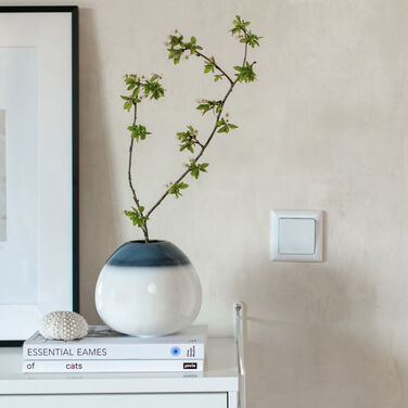 Ваза 13 см белая/синяя Lave Home Villeroy & Boch