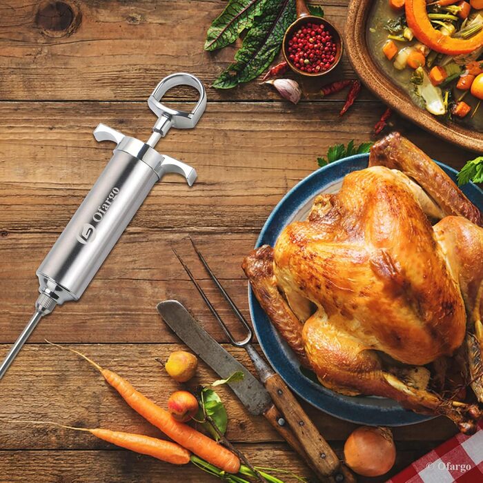 Шприц для маринаду з 3 голками 59 мл Ofargo