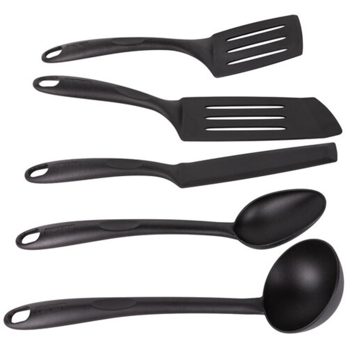 Tefal Набір кухонних аксесуарів Bienvenue, 5шт, пластик, чорний