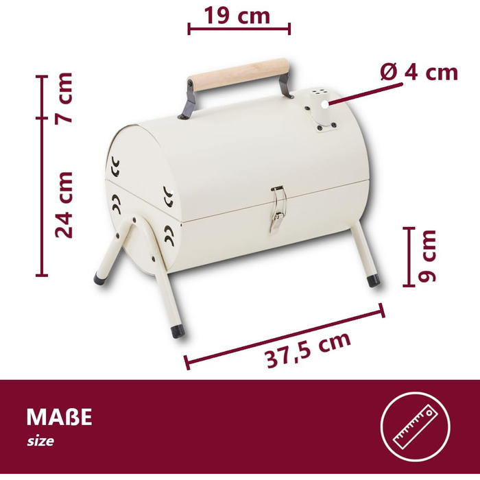 Складний гриль для барбекю  HOOZ