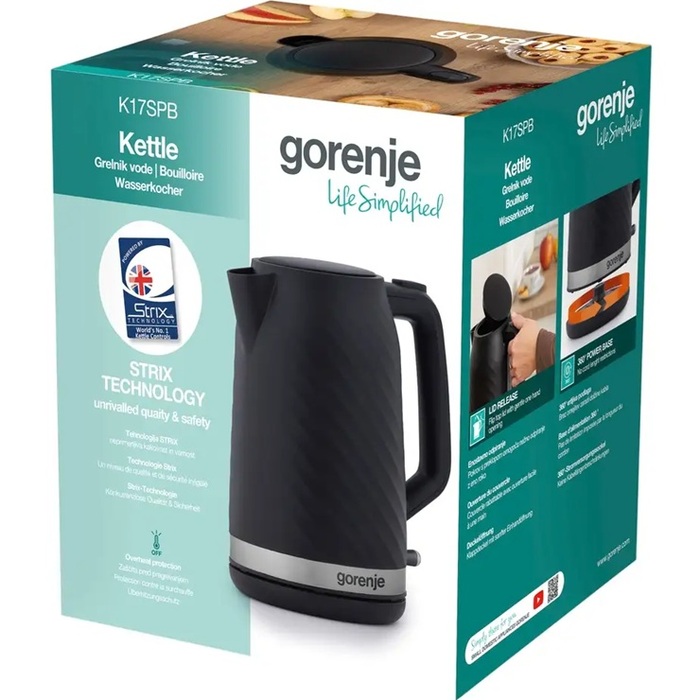 Электрочайник Gorenje K17SPB (7159944)