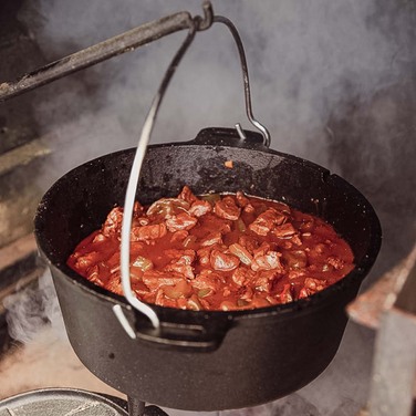 Голландская печь-мангал 3.7 л с ножками Santos