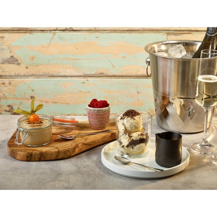 Джаг, питчер для молока, 150 мл, Black Vintage Steel, GenWare