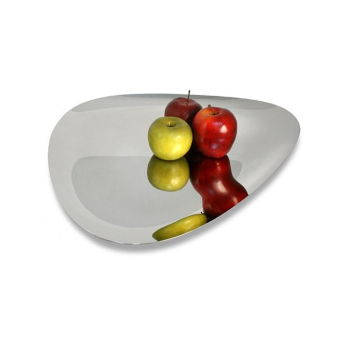 Поднос 40х34 см серебристый Colombina Alessi