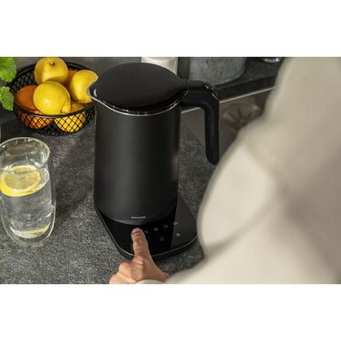 Електрочайник 1 л, 1850 Вт чорний Enfinigy Zwilling