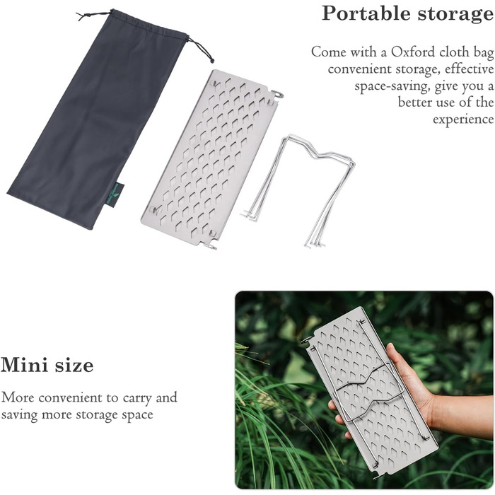 Складной гриль с жарочной плитой Boundless Voyage A-Ti2028C Boundless Voyage