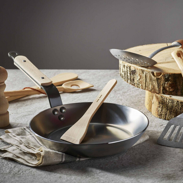 Сковорода з деревяною ручкою 24 см Mineral B Element De Buyer