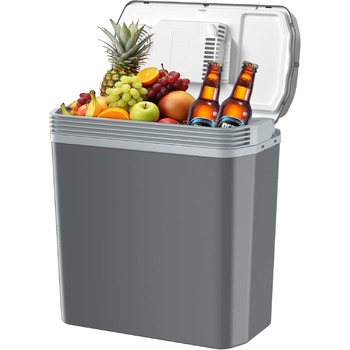 Автохолодильник 24 л 52 Вт сірий Aikku