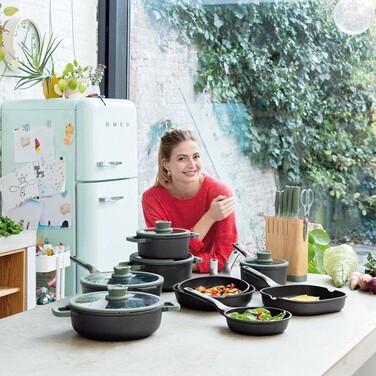 Сковорода-вок з антипригарним покриттям BergHOFF LEO FOREST, діам. 30 см