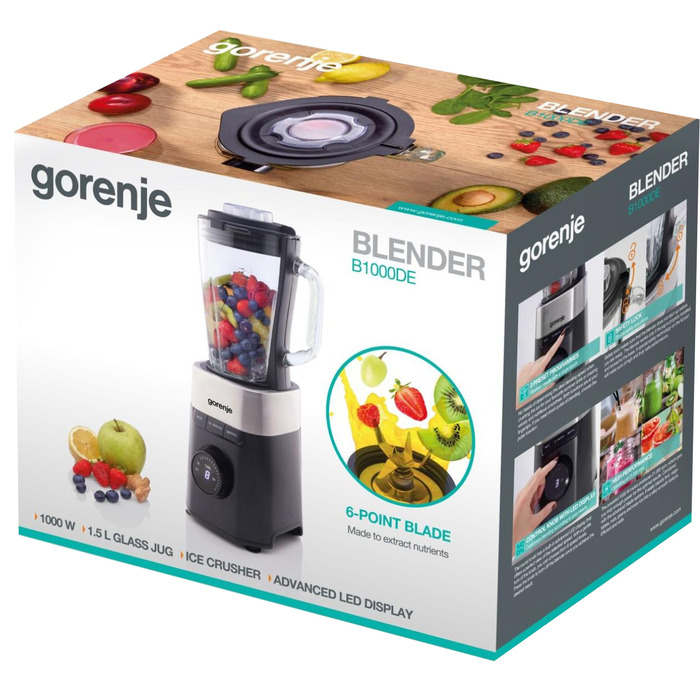 Стаціонарний блендер Gorenje B1000DE (7109377)