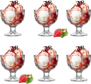 Набір креманок для мороженого 6 шт. 300 мл Topkapi