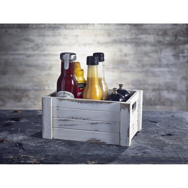 Ящик белый деревянный 22.8x16.5x11 см, GenWare