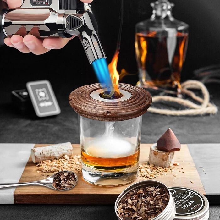 Набір для копчення коктейлів 8 предметів EVEJEG