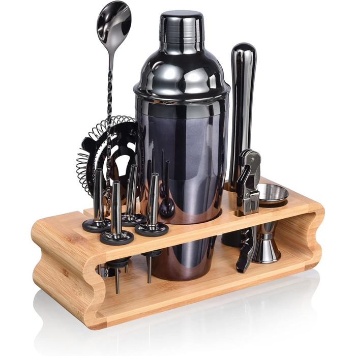 Набор шейкеров для коктейлей, 750 мл, 12 предметов Esmula