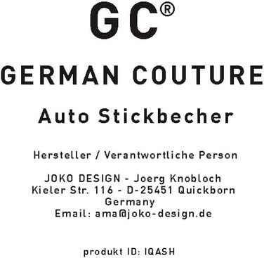 Попільничка для тютюнових стіків чорний-сірий GC