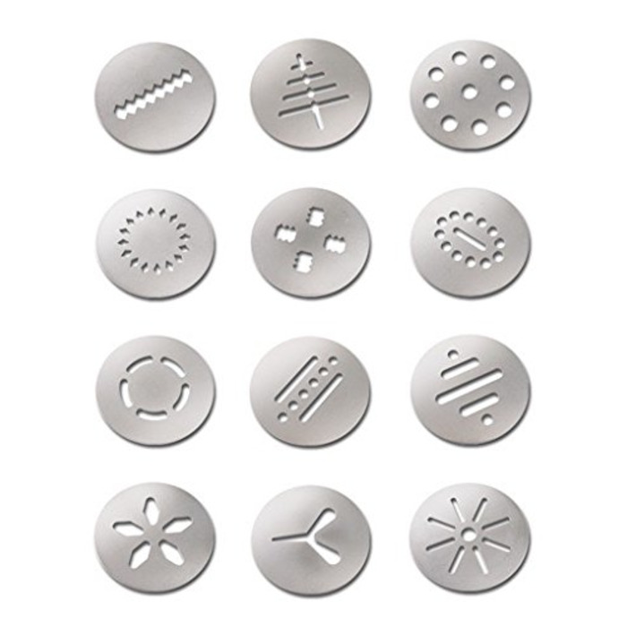 Кондитерский пресс с насадками - дисками для печенья Back - Helfer Dr. Oetker