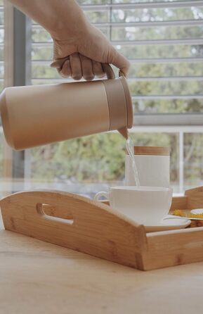 Термос-кавник 0,8 л нержавіюча сталь, золотистий BOHORIA