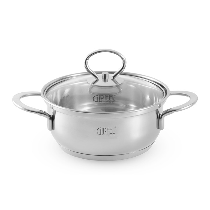 GIPFEL Кастрюля со стеклянной крышкой SOFIA, 2,2л 2317 GIPFEL