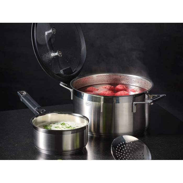 Сотейник 16 см, нержавіюча сталь Silence Pro Rosle