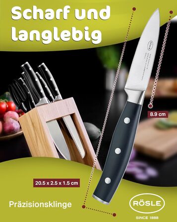 Ніж для овочів 9 см Tradition Rosle