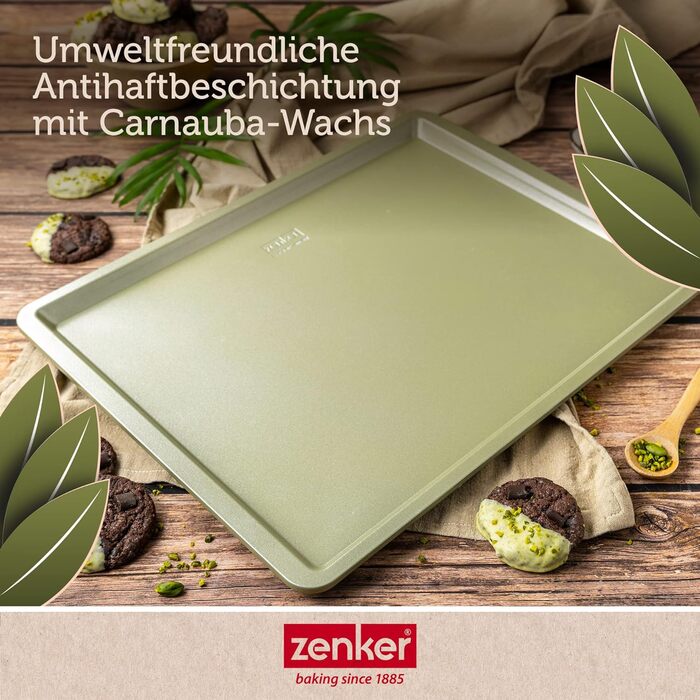 Деко для духовки 42 см x 32 см x 1,5 см Green Vision Zenker