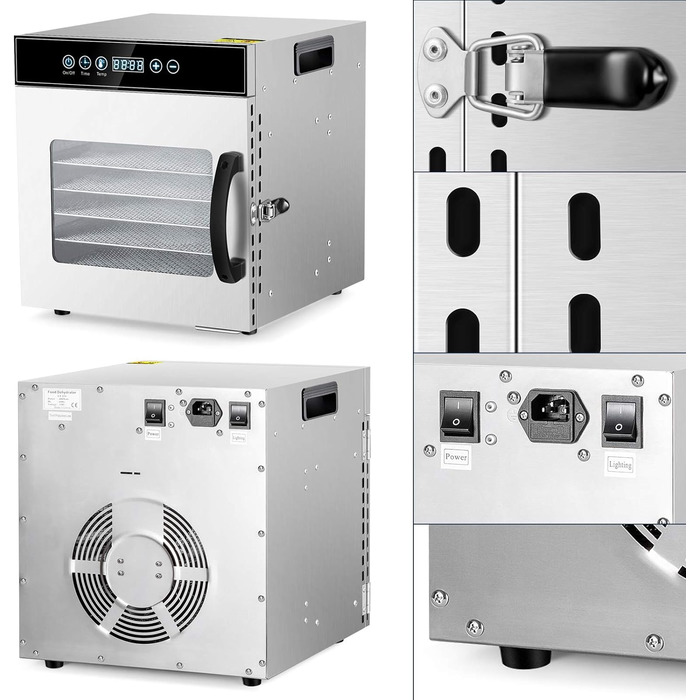 Дегидратор на 8 полок, 500 Вт Kwasyo