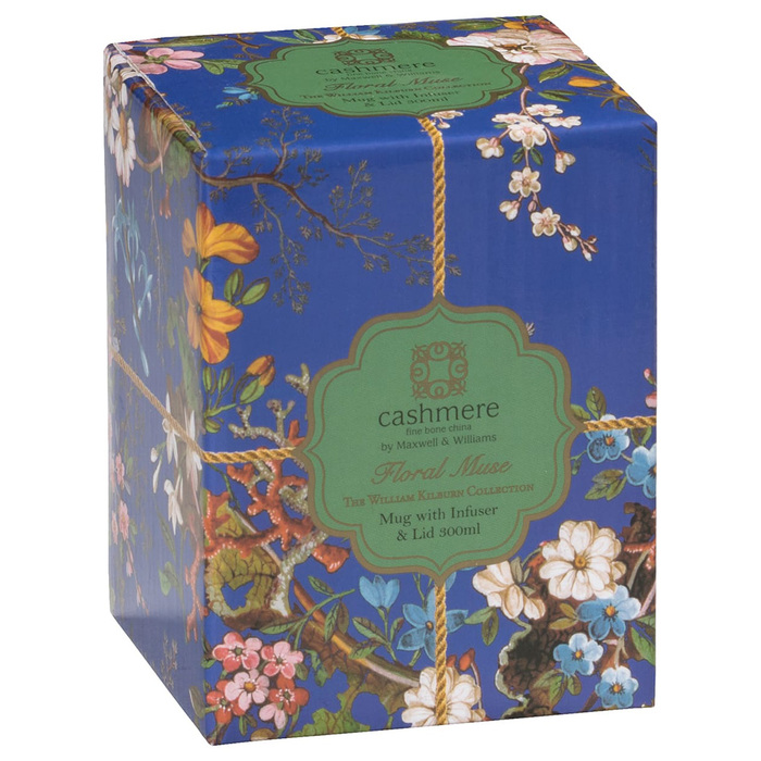 Кухоль для заварювання чаю Maxwell Williams Floral Muse KILBURN, фарфор, 11 х 8,5 х 11 см, 340 мл