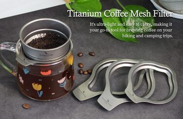 Титановый кофейный фильтр iBasingo