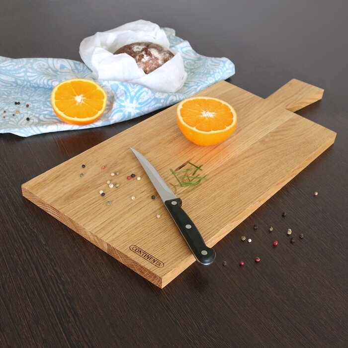 Обробна дошка з ручкою, дуб 51,5 x 22 см Continenta