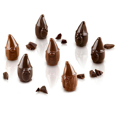 SCG056 Форма силіконова 'новорічні гноми' 10 мл x15 шт.