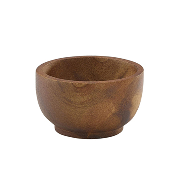 Соусник деревянный 60 мл, акация, GenWare