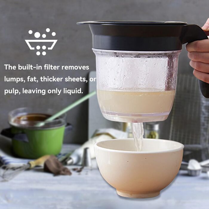 Сепаратор для отделения жира, 1 л Cyrank