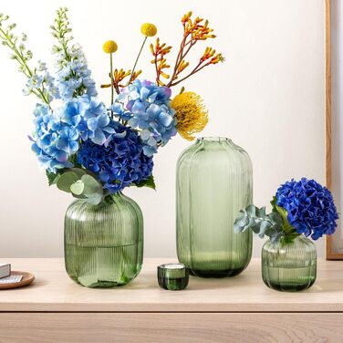 Ваза скляна декоративна 11 х 11 см, зелений Fleur Villeroy & Boch