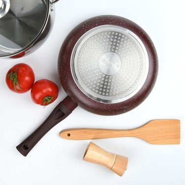 Сковорода глибока для смаження 26 см Mosses Stone Fissman