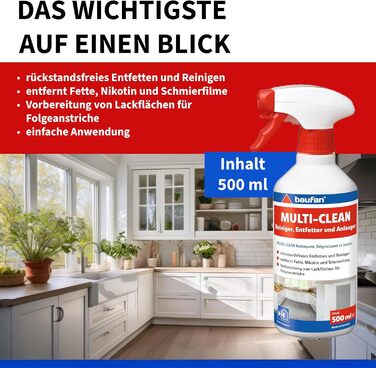 Засіб для миття кухонних меблів 500 мл Baufan