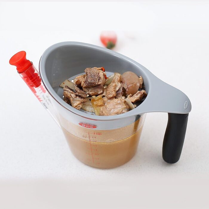 Сепаратор для відділення жиру 0,5 л із зливним носиком ОХО