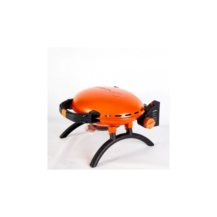 КОМПЛЕКТ Портативний переносний газовий гриль O-GRILL 500, помаранчевий + шланг в подарунок! Код: 011675