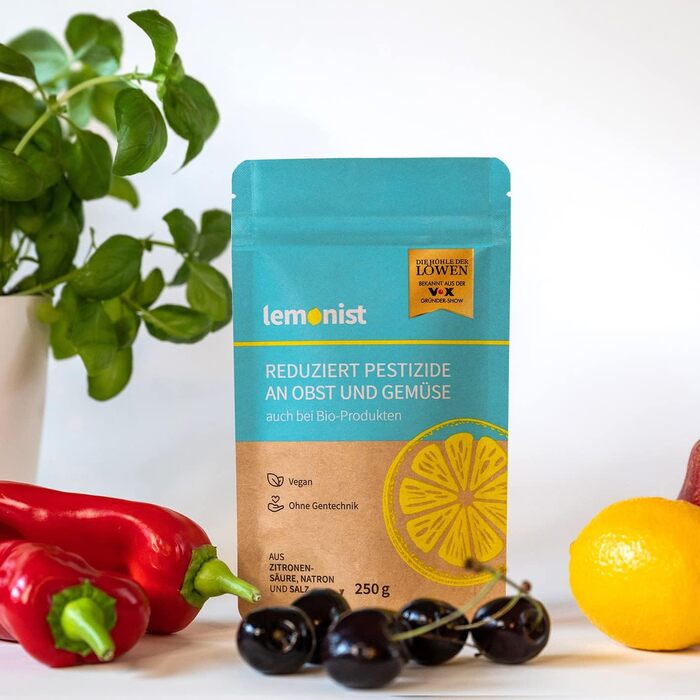 Засоби для миття овочів та фруктів 1 кг lemonist