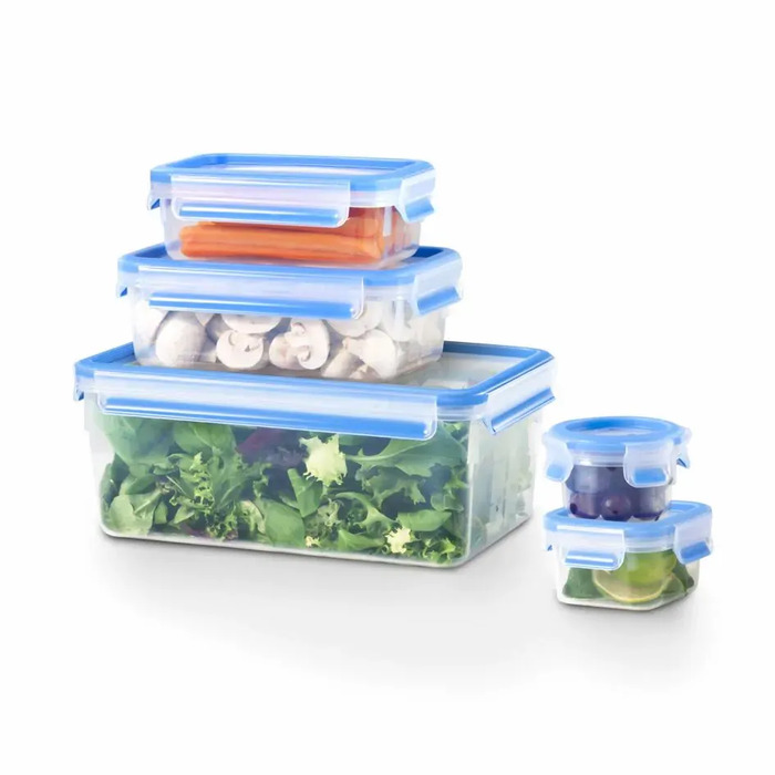 Набір контейнерів 5шт синій Master Seal Tefal