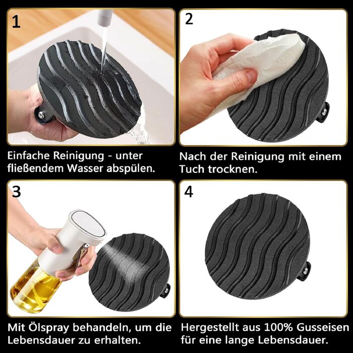 Г Розбивачка для бургерів з термостійкою ручкою Прес для бургерів, який можна мити в посудомийній машині Професійний прес для пиріжків ідеально підходить для смаження м&39яса на грилі Smash Burger Press (чавунний прес для бургерів), 839