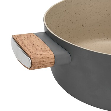 Кастрюля со стеклянной крышкой 20 см 2,24 л ARIA Fissman