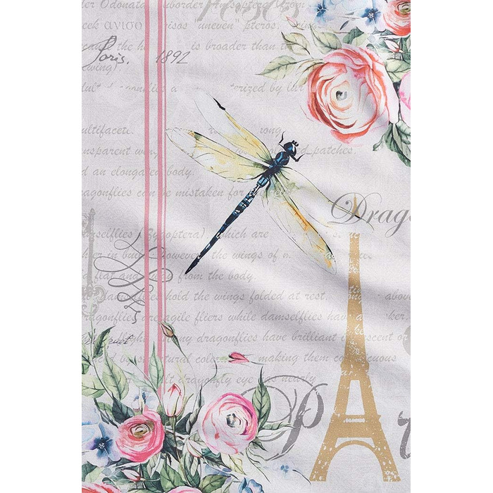 Набір із 3 багатоцільових кухонних рушників Maison d&39 Hermine Rural Christmas, 100 бавовна Барні рушники День подяки/Різдво (50 см x 70 см) (Марсове поле)