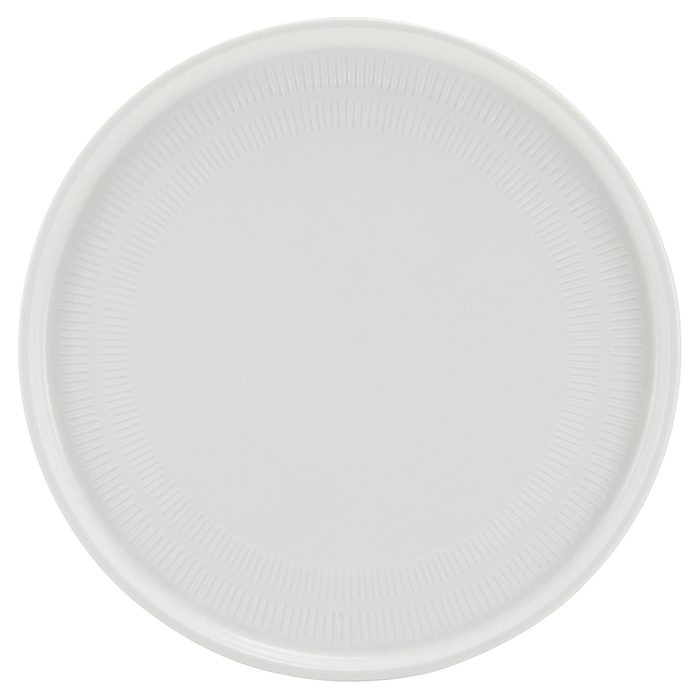 Тарілка презентаційна 25*2.2 см із низьким вертикальним бортом, Incise Porcelain Lustre, GenWare