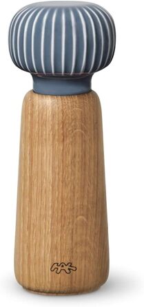Млин для спецій Khler Hammershøi - зручний данський млин для спецій, (антрацитовий сірий, H18 см, одинарний)