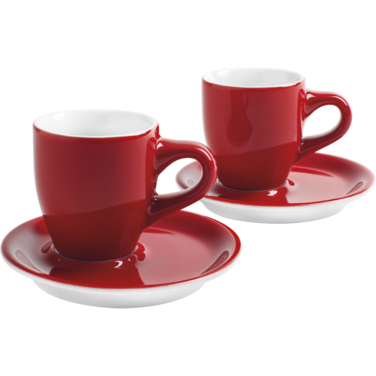 Кавова пара для еспресо 0,05 л набір на 2 персони Café Sommelier Red Kahla